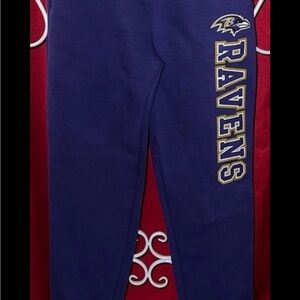 NFL Team Apparel Baltimore
Ravens
Sweatpants /Joggers Youth Sz M 8